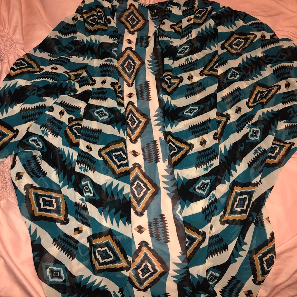 Sheer kimono